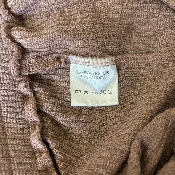 Native Language Corduroy‎ Knit Shorties Rose Gold Size XL - Picture 8 of 10